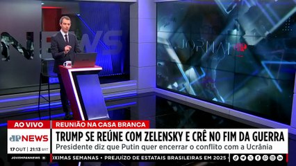 Trump se reúne com Zelensky e diz que Putin quer encerrar conflito na Ucrânia