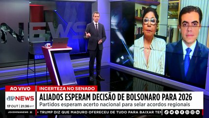 Aliados esperam decisão de Bolsonaro para 2026 no Senado