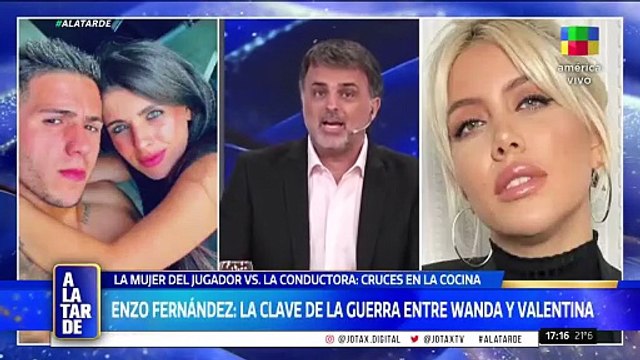 Se conoció el mensaje que le mandó Wanda Nara a Enzo Fernández y enfureció a Valentina Cervantes