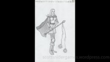 Paladin Pencil Sketch Video #2 (10-17-2025)