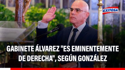 Gabinete de Ernesto Álvarez es "eminentemente de derecha" y no tiende puentes, según González