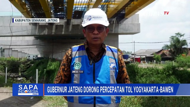 Gubernur Jateng Dorong Percepatan Tol Yogyakarta-Bawen, Diharapkan Rampung 2026