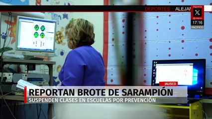 En Jalisco, suspenden clases presenciales en grupos escolares tras casos de sarampión