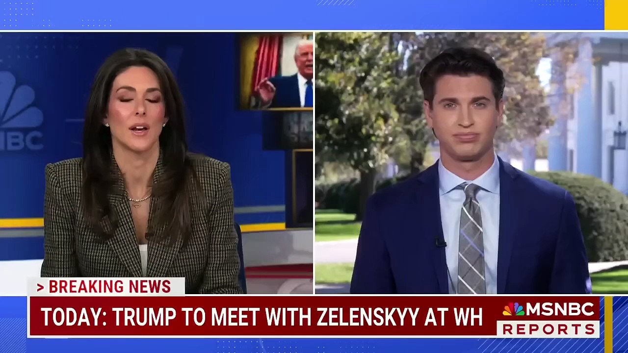 Will the U.S. send Tomahawk missiles to Ukraine-- Trump meets Zelenskyy today
