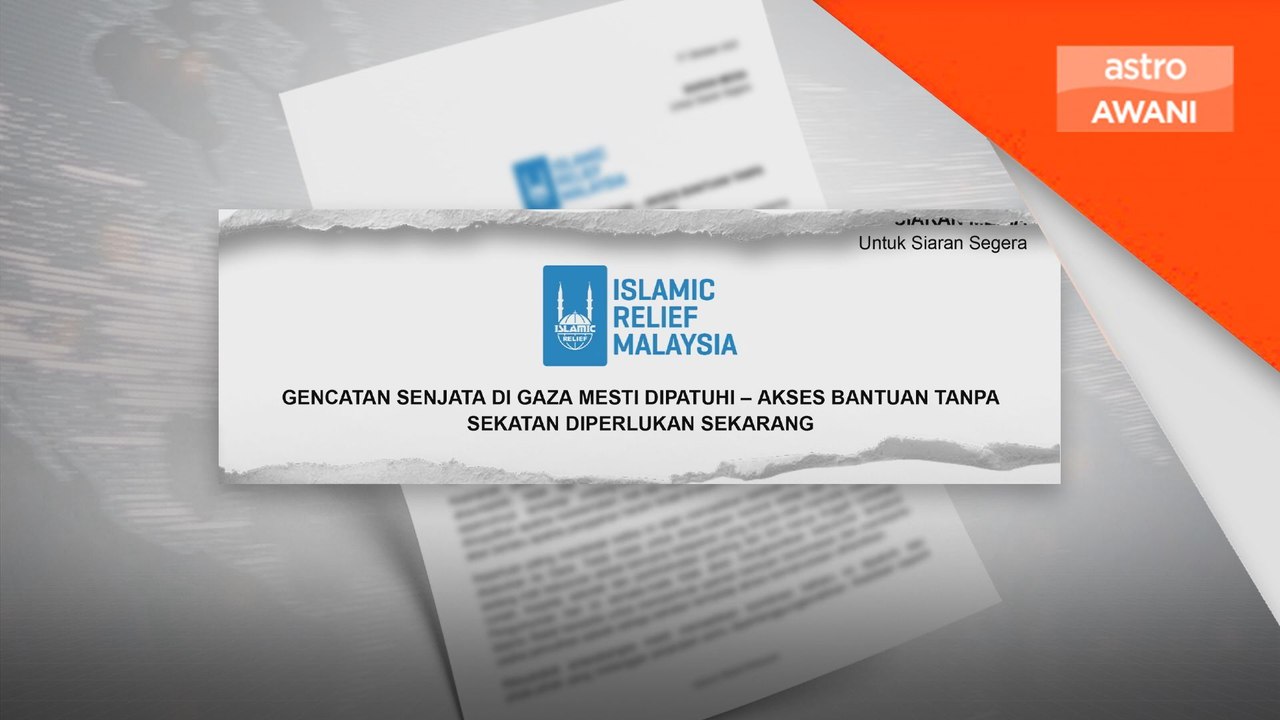 Islamic Relief gesa akses bantuan Gaza tanpa sekatan