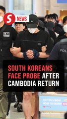 South Koreans return from Cambodia facing investigation over online scams