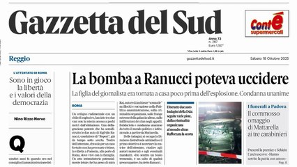 Rassegna stampa 18-10-2025 edizioni Calabria