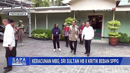 Kasus Keracunan Massal di Yogyakarta, Sri Sultan HB X Kritik Program Makan Bergizi Gratis