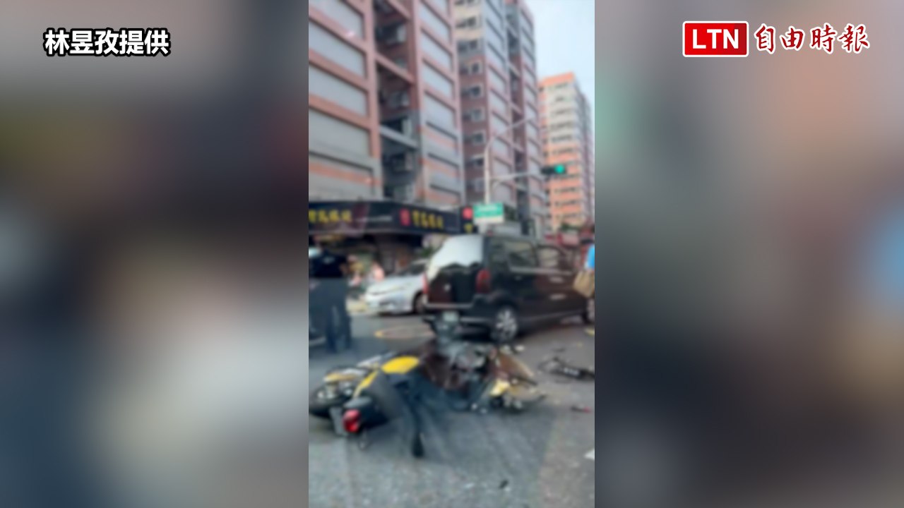 嘉市汽車與微電二輪車互撞 15歲少年重傷送醫搶救