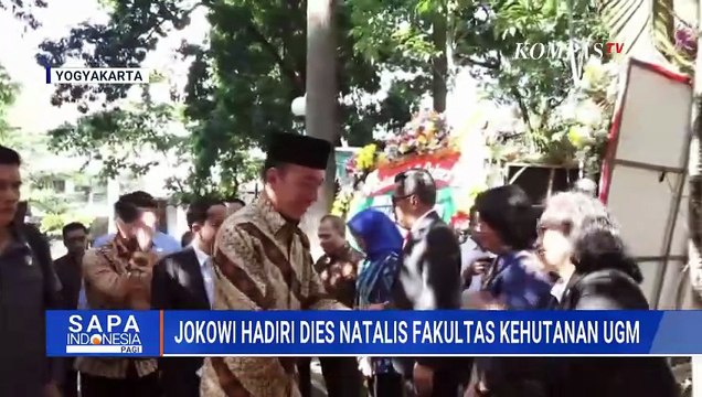 Di Tengah Isu Ijazah, Jokowi Hadiri Dies Natalis Fakultas Kehutanan UGM ke-62