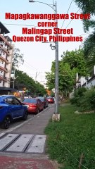Mapagkawanggawa Street corner Lingap Street in Quezon City, Philippines