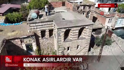 Diyarbakır 15. yüzyıldan kalma Beyler Konağı asırlardır varlığını koruyor