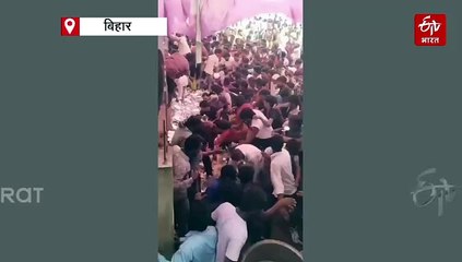 AIMIM प्रत्याशी के नामांकन में बिरयानी के लिए मची लूट, खाने के लिए टूट पड़ी भीड़