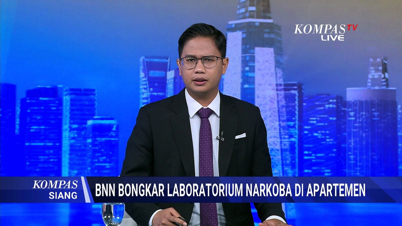 Detik-Detik BNN Bongkar Lab Narkoba Apartemen di Cisauk, Pelaku Residivis Kasus Serupa |KOMPAS SIANG