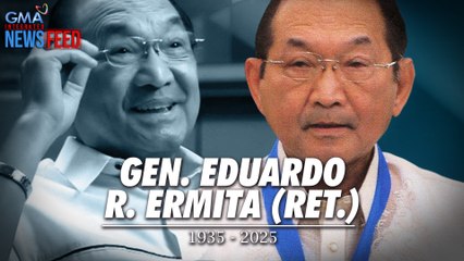 Former Executive Secretary Eduardo Ermita, pumanaw na | GMA Integrated Newsfeed
