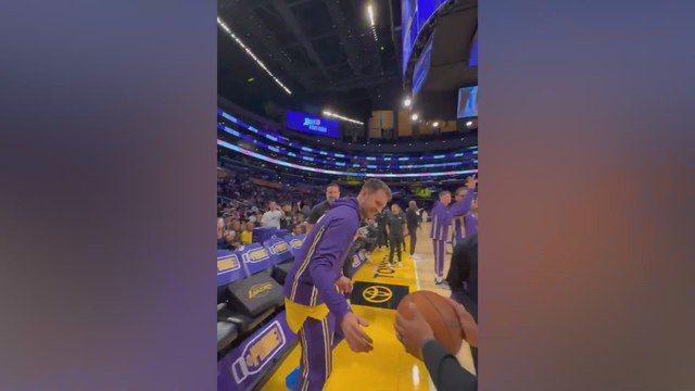 Luka, 'on fire' hasta antes del partido: la canasta de Doncic que es más impresionante que su cambio físico
