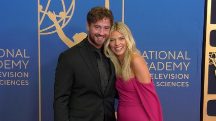Danny Cipriani and AnnaLynne McCord 2025 Daytime Emmy Awards Red Carpet
