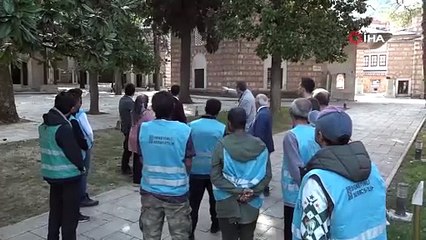 Bursa\'da denetimli serbestlik yükümlüleri, Muradiye Külliyesi’nde