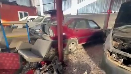 Depremzede araçlar üzerinden vurgun: 1 tutuklama