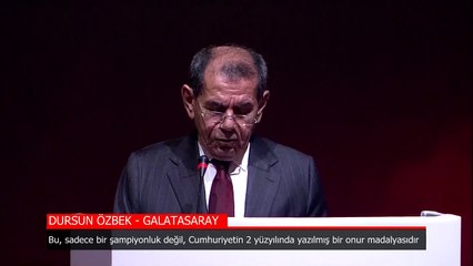 Dursun Özbek: Avrupa'da kalıcı güç haline gelmek istiyoruz