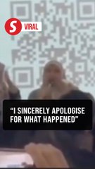 Principal apologises to parents after fatal stabbing, fights back tears