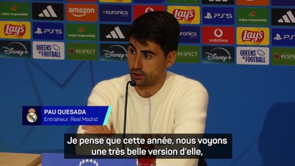 Quesada salue le travail et la progression de Naomi Feller