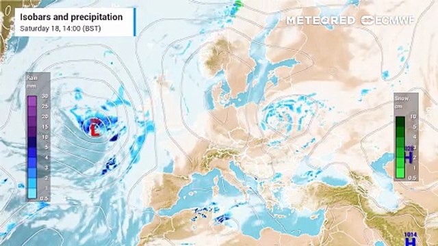 UK Weather: Rain Moves in from the West as Weekend Turns Unsettled
