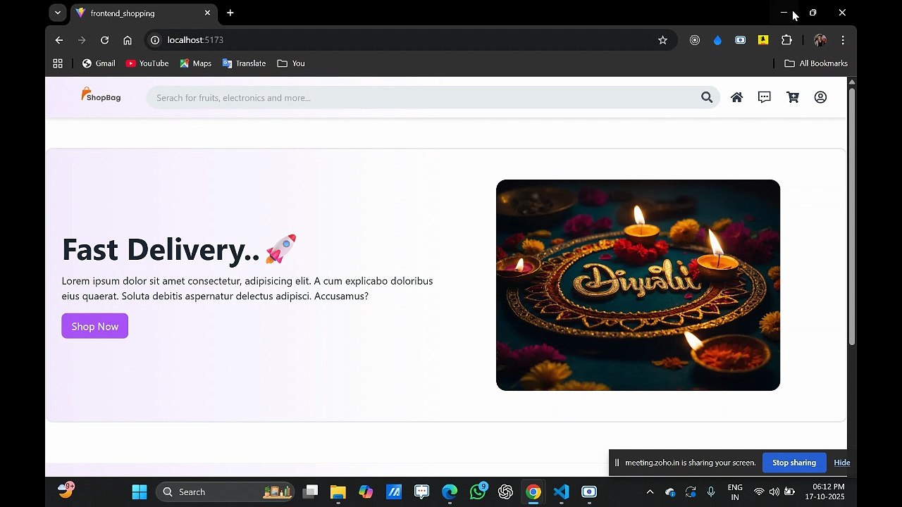 📖 Today’s Class: Building Complete Admin Panel (Frontend UI) 📅 Skillwaala’s Free Full Stack Web Development Course