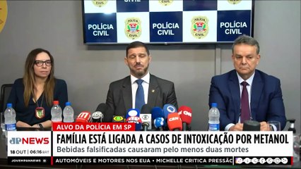 Família pode estar por trás de casos de intoxicação por metanol em São Paulo