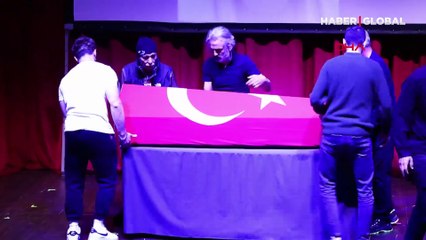 Oyuncu Arif Erkin Güzelbeyoğlu'na veda!