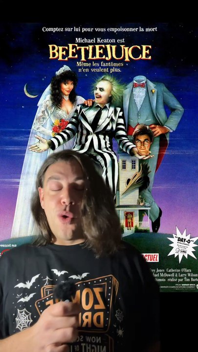 RDV tous les jours jusqu’à Halloween pour découvrir un film ou une série qui te fera frissonner !! Aujourd’hui dans Projection Maudite on regarde le film « Beetlejuice » une comédie horrifique dispo sur HBOMax