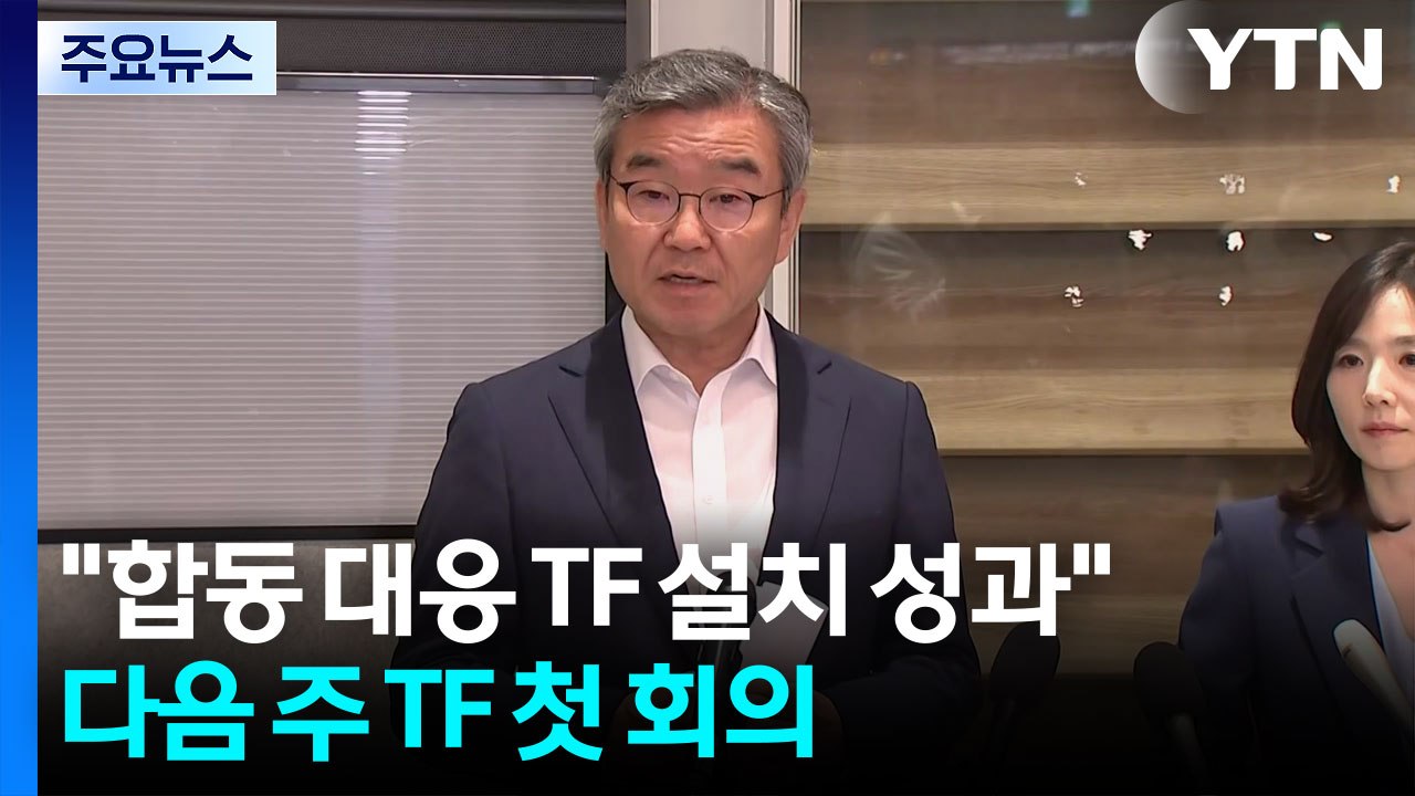 "합동 대응 TF 설치 성과"...다음 주 TF 첫 회의 / YTN