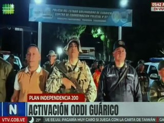 Despliegan ODDI en los 15 municipios del estado Guárico para garantizar la defensa territorial