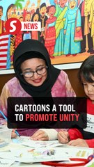 Cartoons not just humour, but a tool to promote unity