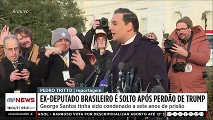 Donald Trump concede perdão a ex-deputado brasileiro, que deixa a prisão