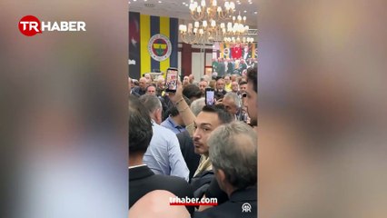 Fenerbahçe Yüksek Divan Kurulu'nda yaşanan gerginlik