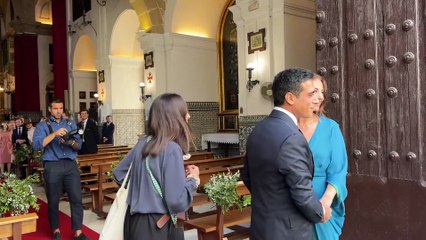 Mariló Montero, una elegante madrina en la boda de su hijo, Alberto Herrera