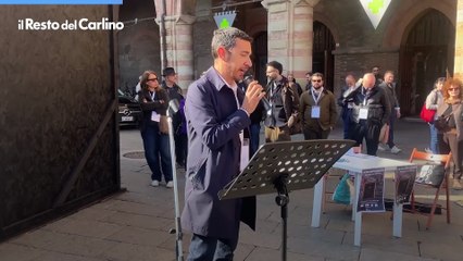 Cella in piazza Maggiore a Bologna: il video