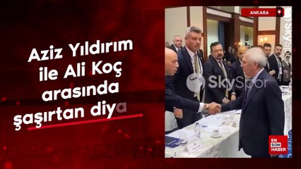 Aziz Yıldırım ile Ali Koç arasında şaşırtan diyalog