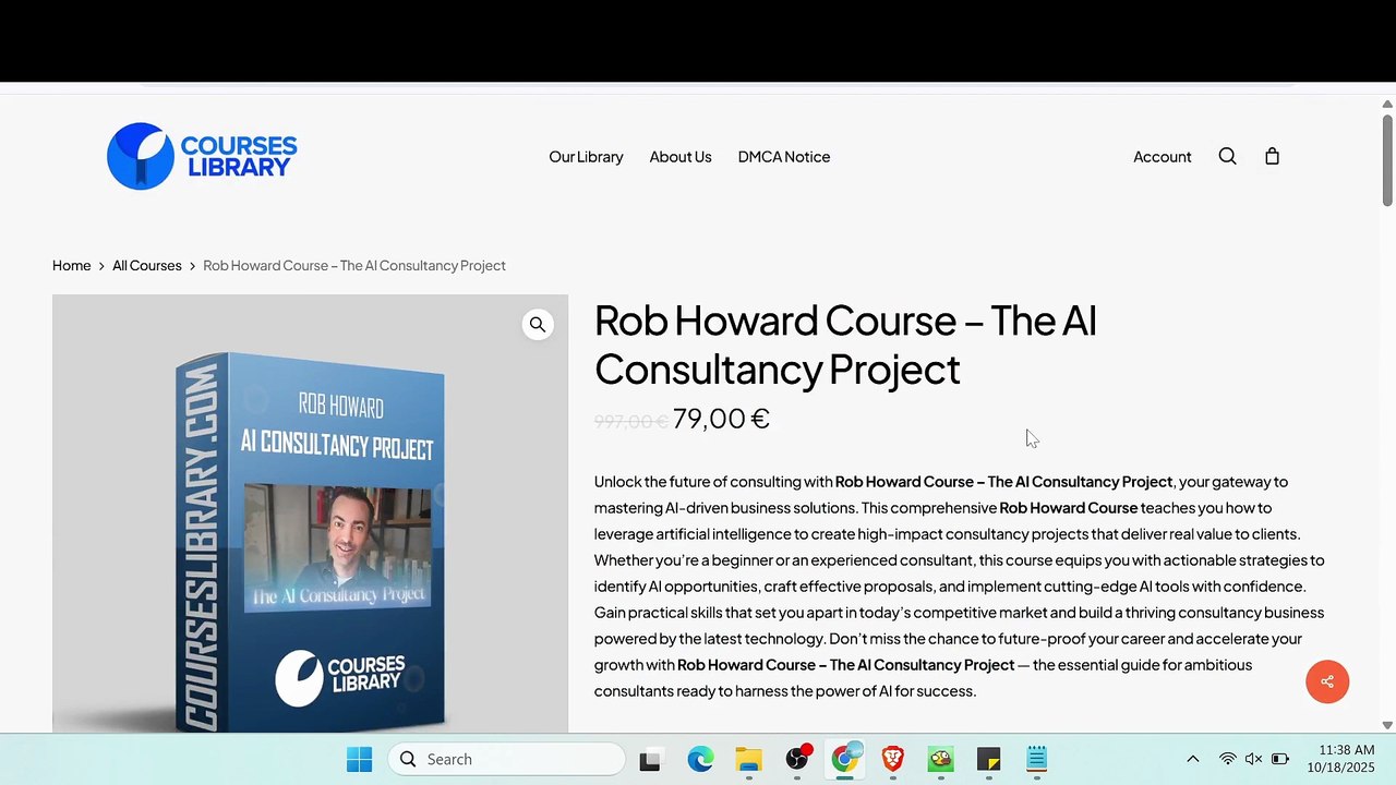 (courseslibrary.com)The AI Consultancy Project by Rob Howard