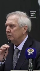Aziz Yıldırım: Ben hiçbir zaman Fenerbahçe kötü olsun demedim, arkadaşlarım da demedi