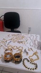 Joias e semijoias furtadas em Fortaleza