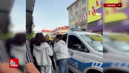Ankara'da kendisini polis olarak tanıtıp saldırgan tavırlar sergileyen alkollü şahıs gözaltına alındı