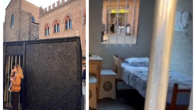 Bologna, una cella in piazza Maggiore: «Queste sono le condizioni in cui vivono i detenuti»