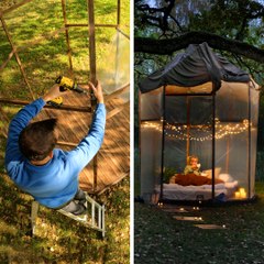 What a huge craft! Build your own little dream house!