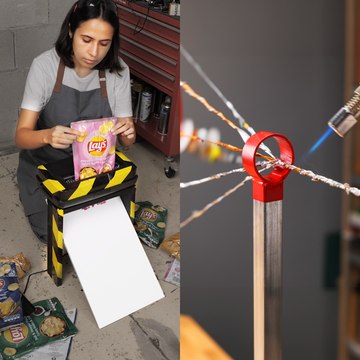 DIY Recycling From a Lays Crisps bag into a unique creation!