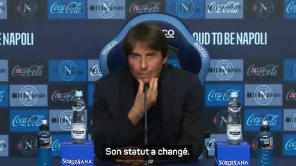 Naples - Conte : "Le statut de McTominay a changé"