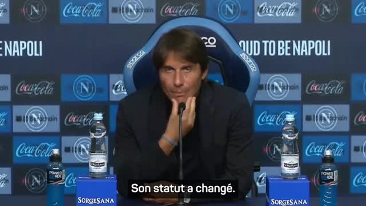Naples - Conte : "Le statut de McTominay a changé"