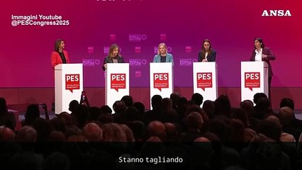 Schlein al Pse: "Liberta' a rischio quando la destra governa"