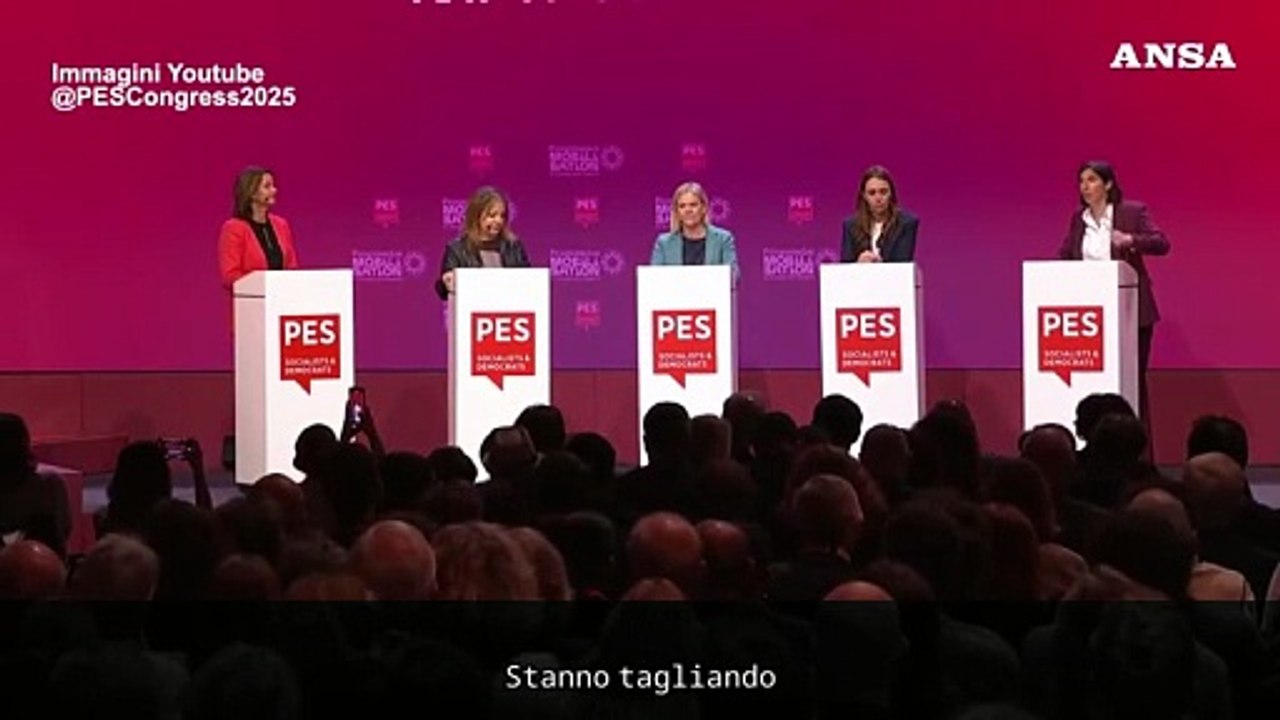 Schlein al Pse: "Liberta' a rischio quando la destra governa"